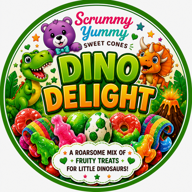 Dino Delight - x1 sweet cone