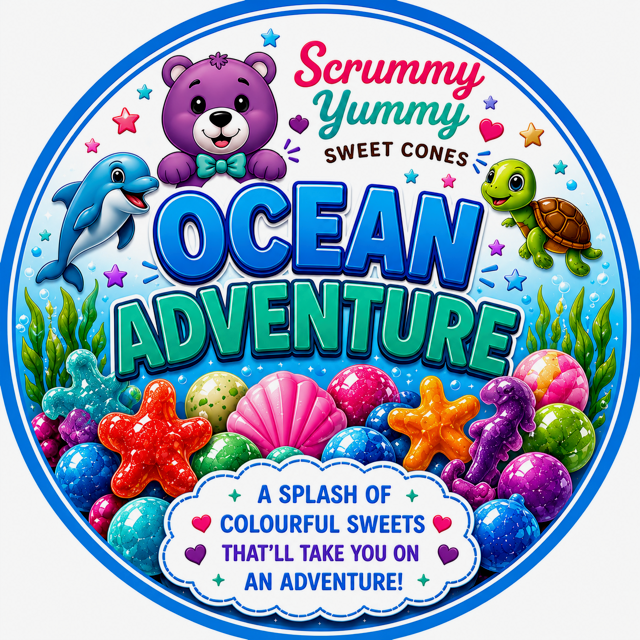 Ocean Adventure - x1 sweet cone