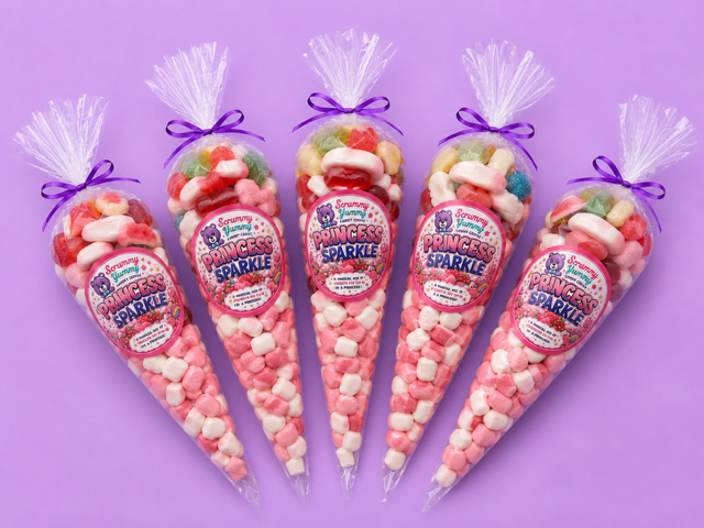 Princess Sparkle - x1 sweet cone